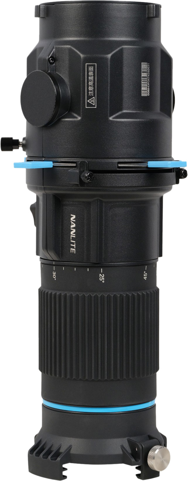 Nanlite Bowens Mount Projection Attachment 25-45 degrees bottom