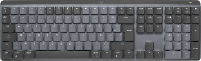 Logitech MX Mechanical Wireless Keyboard Metal AZERTY Main Image