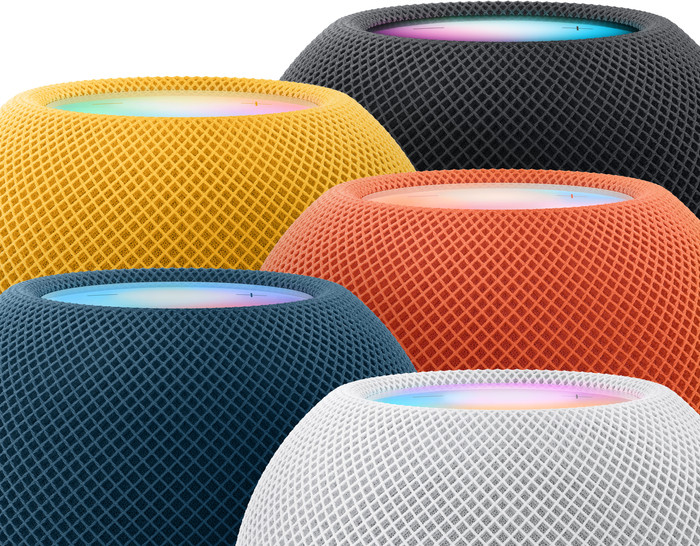 Apple HomePod Mini Blue combined product