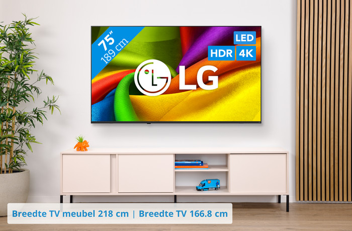 LG Led 75" NU8E (2026) visual Coolblue 1