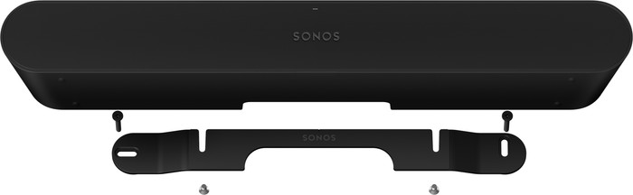 Sonos Ray Muurbeugel Zwart voorkant
