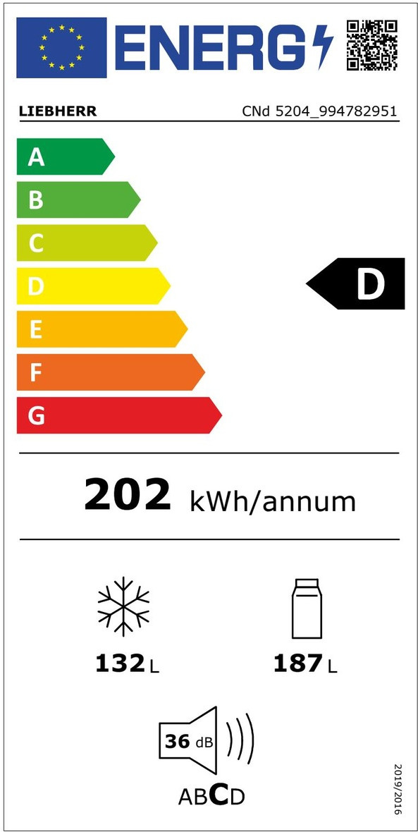 Liebherr CNd 5204-20 energielabel