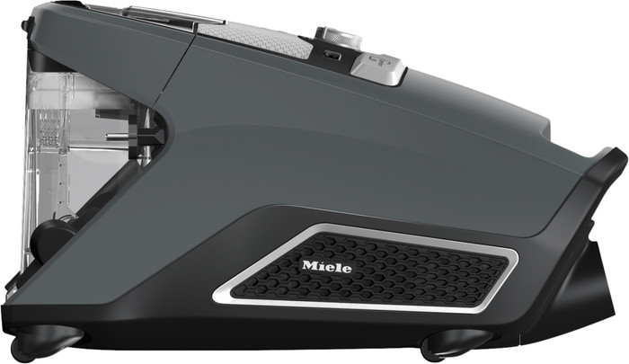 Miele Blizzard CX1 PowerLine Graphite Gray left side