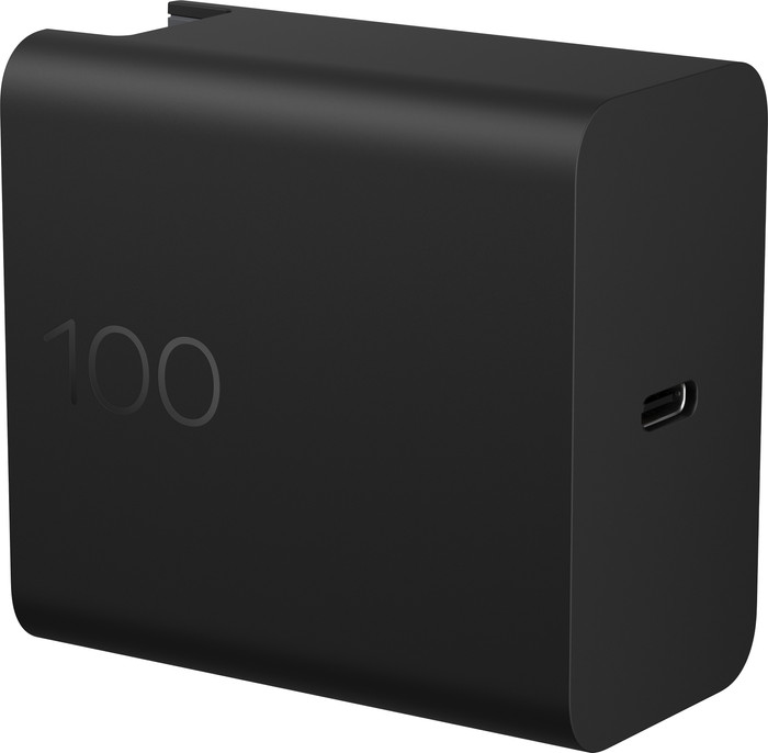 HP 100W GaN Usb C Oplader rechterkant