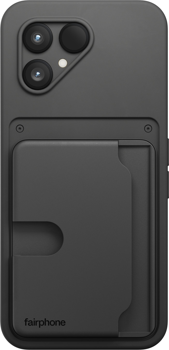 Fairphone Kaarthouder voor Fairphone 6 Zwart product in gebruik