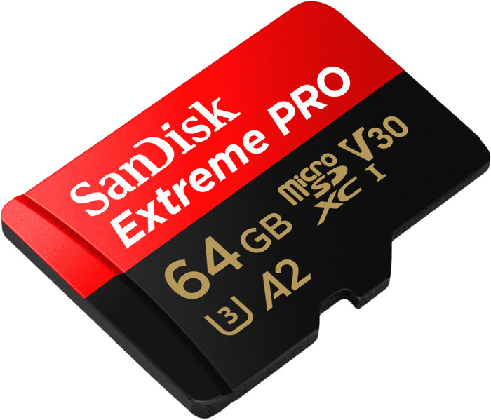 SanDisk MicroSDXC Extreme Pro 64GB 90MB/s null