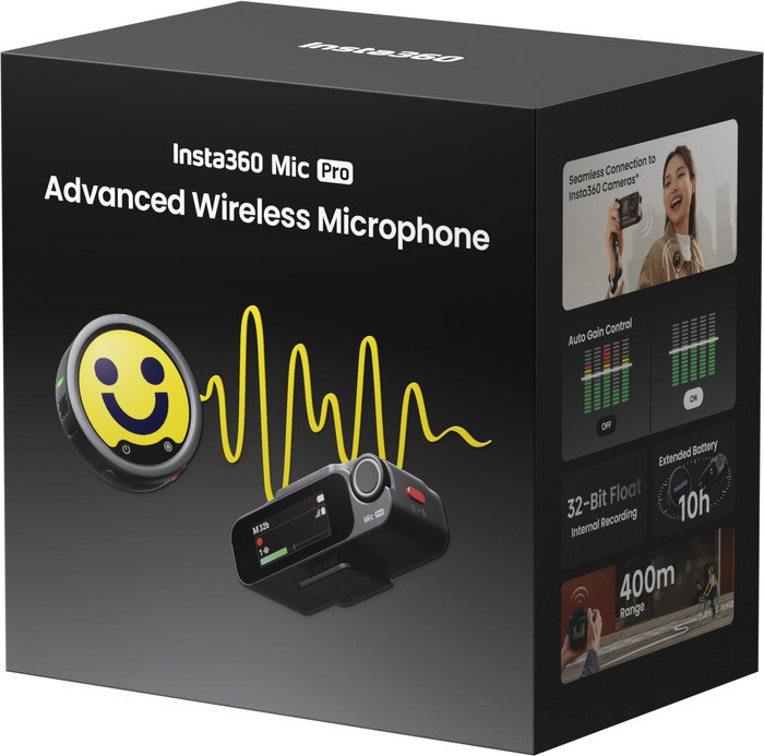 Insta360 Mic Pro Single verpakking