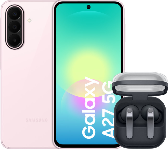 Samsung Galaxy A27 256GB Roze 5G + Samsung Galaxy Buds4 Main Image