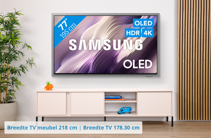 Samsung OLED 77" S99H (2026) visual Coolblue 1