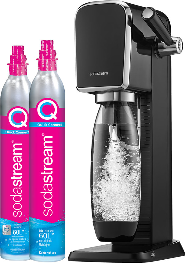 SodaStream ART Schwarz Starterpaket Main Image