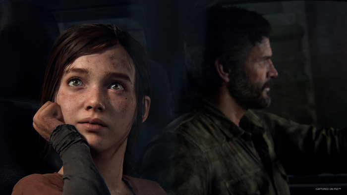 The Last of Us Part 1 PS5 product in use