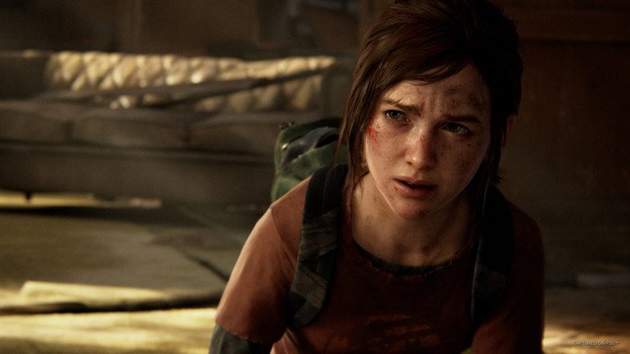 The Last of Us Part 1 PS5 product in use