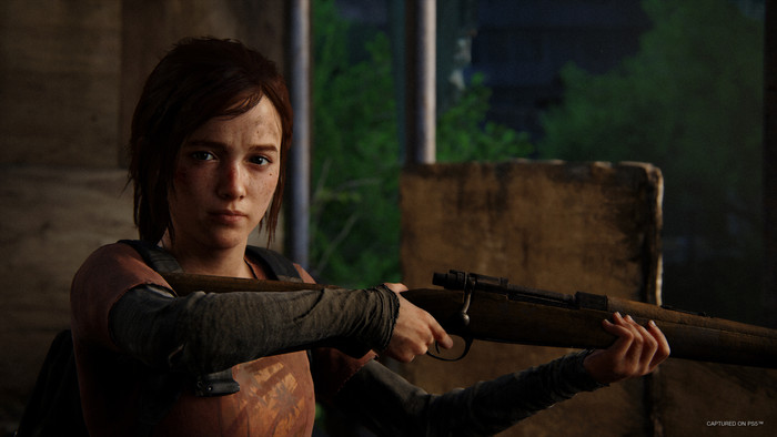 The Last of Us Part 1 PS5 product in use