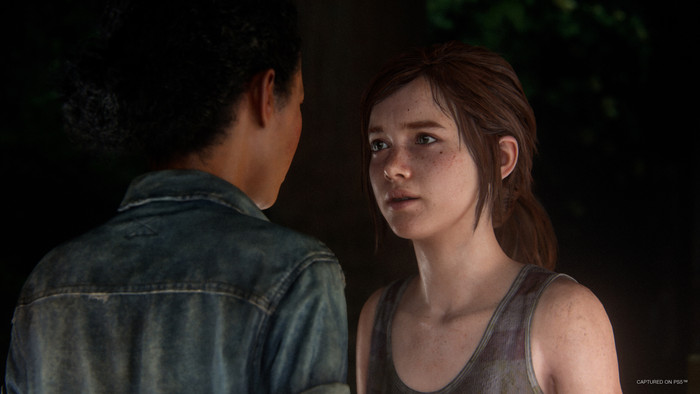 The Last of Us Part 1 PS5 product in use