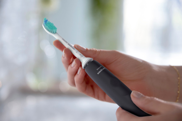 Philips Sonicare ProtectiveClean 3100 HX3671/14 product in gebruik
