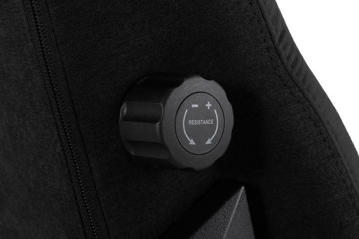 Vortech Prestige Plus Gamestoel Zwart + Vortech Vloermat Zwa detail