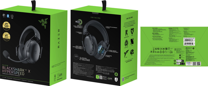 Razer BlackShark V3 X HyperSpeed PC - Zwart verpakking