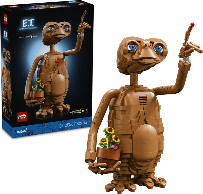 LEGO Ideas E.T. the Extra-Terrestrial 21370 rechterkant