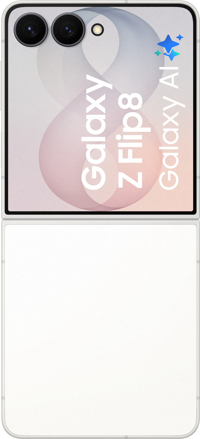Samsung Galaxy Z Flip 8 256GB White 5G back