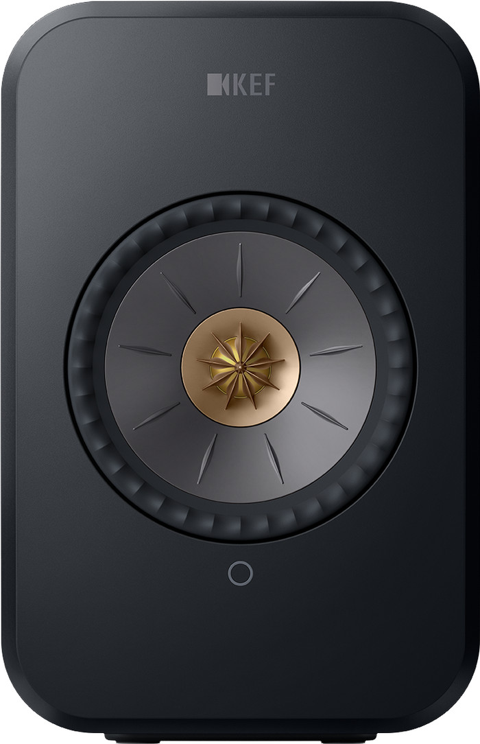 KEF LSX II Black front