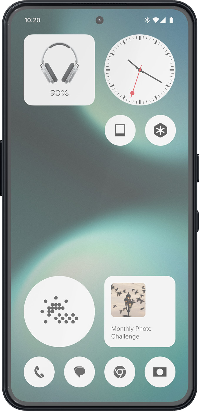 Just in Case Tempered Glass Nothing Phone (3a) Lite Screenprotector voorkant