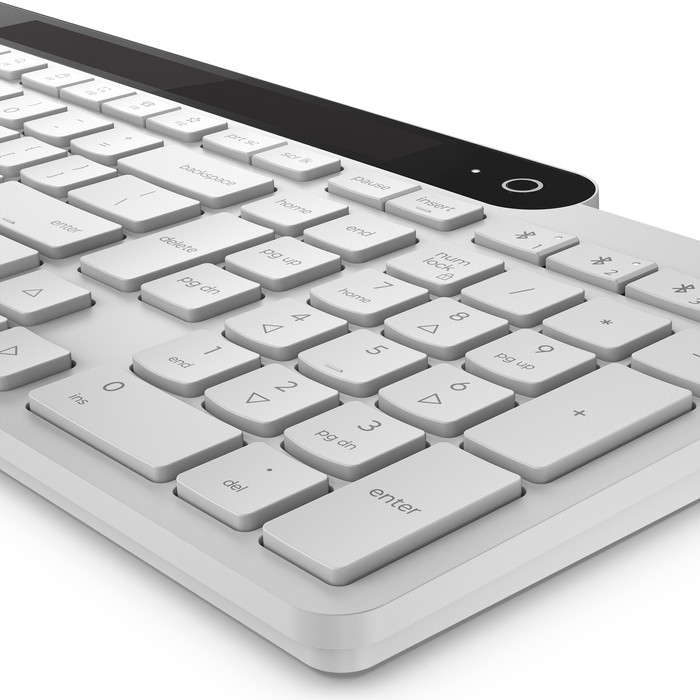 Lenovo 800 Self-Charging Bluetooth Toetsenbord QWERTY Wit detail