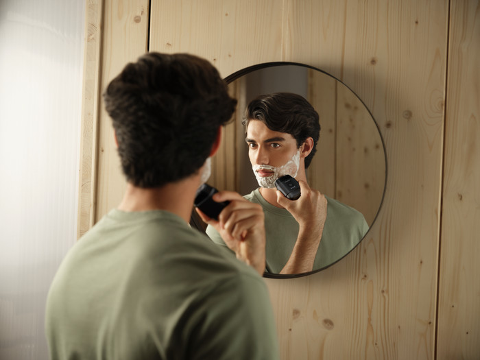 Philips Compact Shaver 500 S591/05 product in gebruik