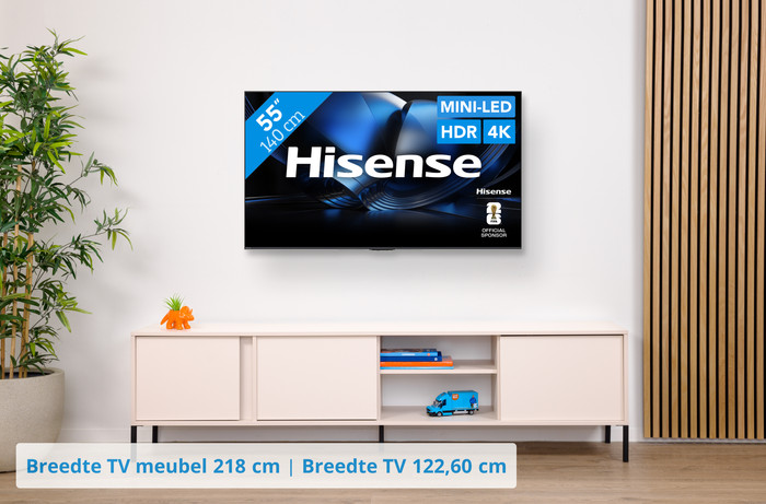 Hisense ULED 55" U79SE (2026) visual Coolblue 1