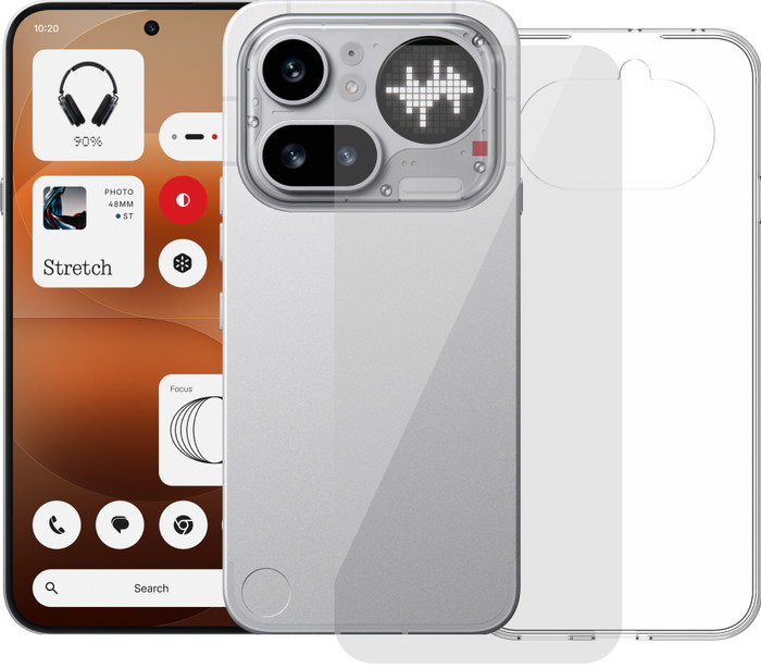 Nothing Phone (4a) Pro 256GB Zilver 5G + Accessoirepakket Main Image
