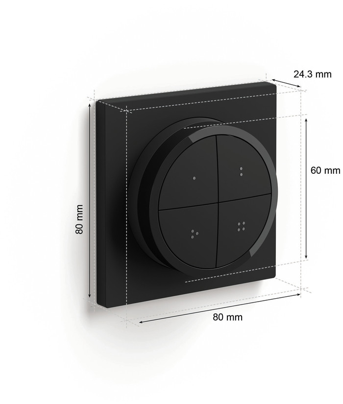 Philips Hue Tap Dial Switch - Rotary Switch - Black null