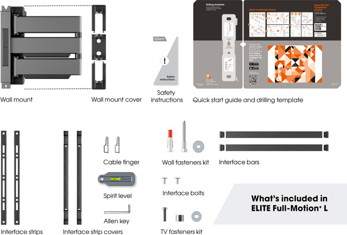 Vogel's Elite 5645 Zwart accessoire