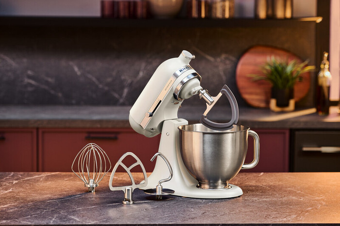 Kitchenaid 5KSM50PKVEPL Porcelain White product in gebruik