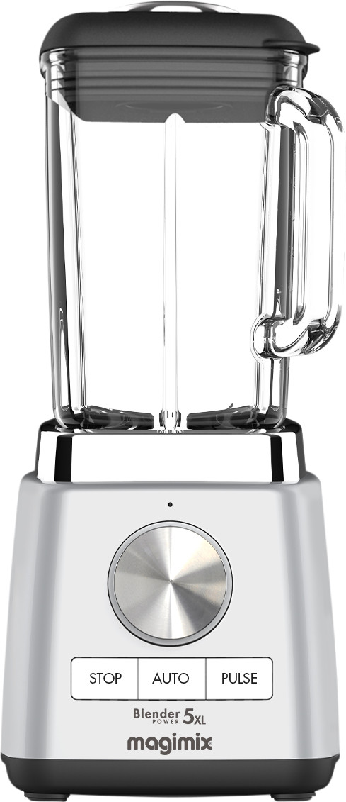 Magimix Power Blender 5 XL Mat Chroom voorkant