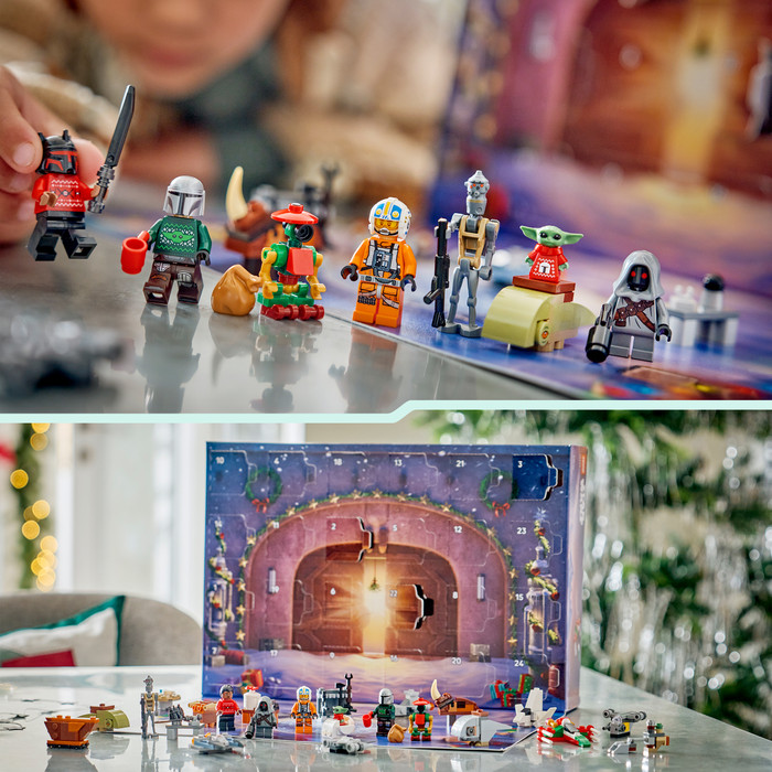 LEGO Star Wars Adventskalender 2026 75456 product in gebruik