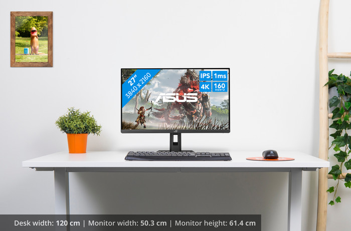 ASUS ROG Strix XG27UCSR visual Coolblue 1