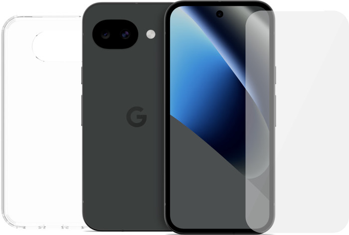 Google Pixel 10a 256GB Zwart 5G + Basis Accessoirepakket Main Image
