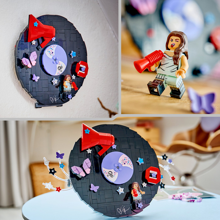 LEGO Editions Olivia Rodrigo's Vinylplaat 43028 detail