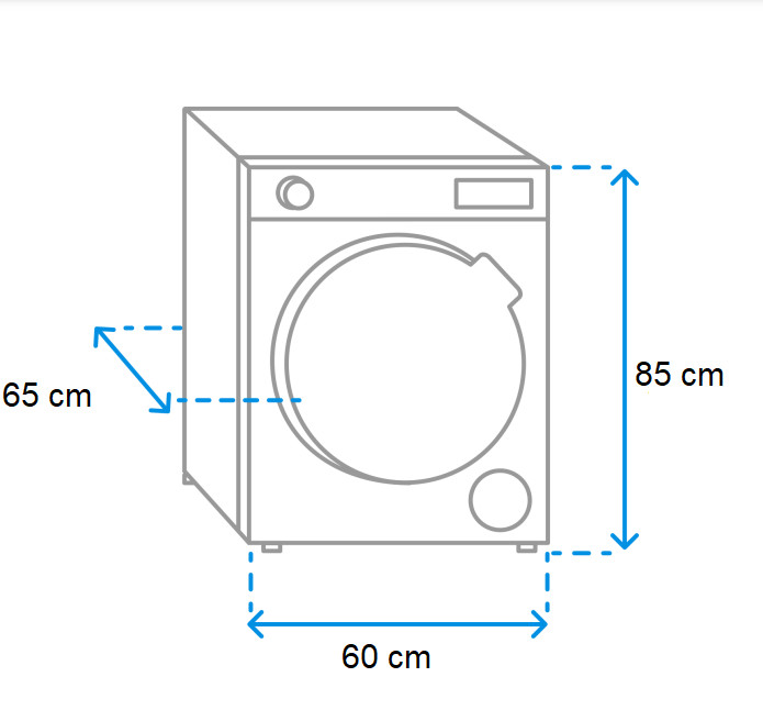 Samsung WD90T754ABT AddWash - 9/6kg visual Coolblue 1