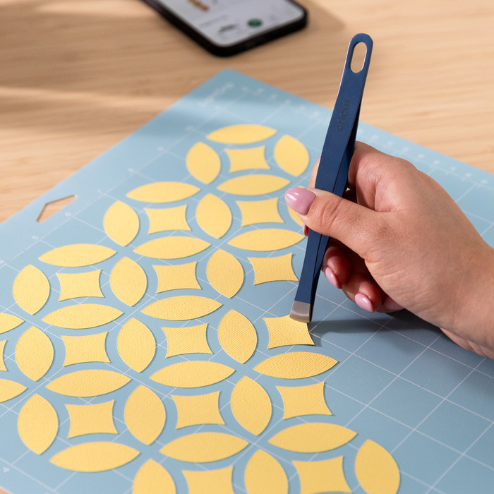 Cricut Paper Making Set product in gebruik