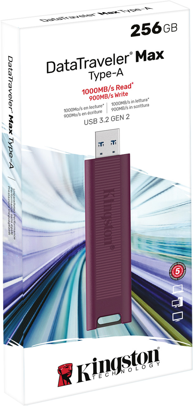 Kingston DataTraveler Max Typ A 256 GB null