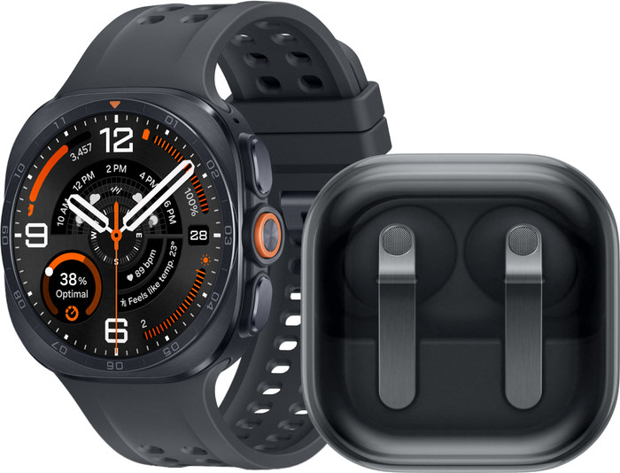 Samsung Galaxy Watch Ultra 2 5G Titanium Zwart 47mm + Samsung Galaxy Buds4 Pro Zwart Main Image