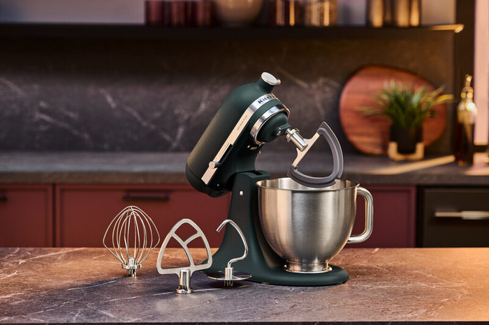 Kitchenaid 5KSM50PKVEPP Pebbled Palm product in gebruik