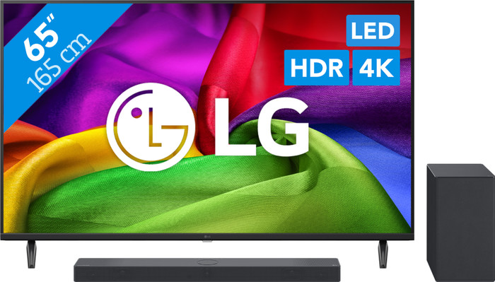 LG Led 65" NU800 (2026) + LG DS40T Main Image