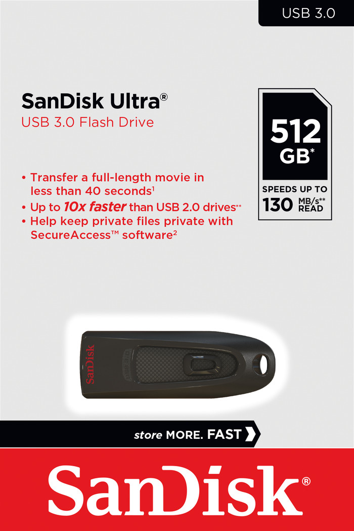 SanDisk Cruzer Ultra usb 3.0 512GB null