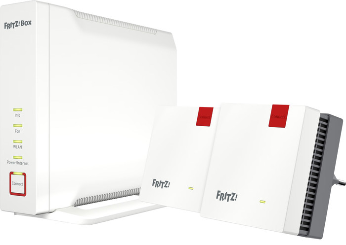 AVM FRITZ!Box 4060 + FRITZ!Repeater 1200 AX (2-pack) Main Image