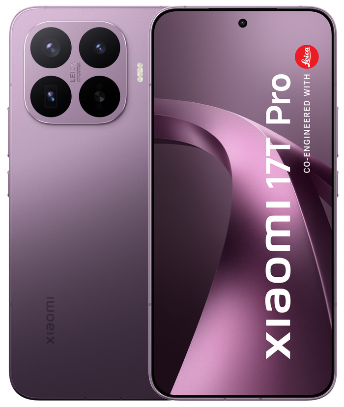 Xiaomi 17T Pro 256GB Paars 5G voorkant