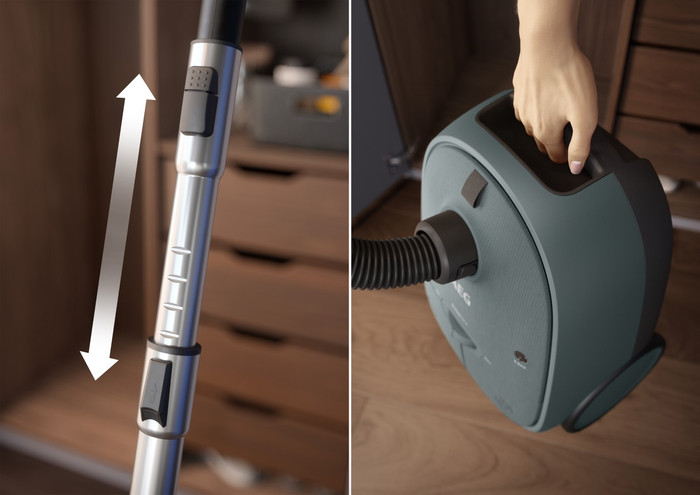 AEG AB61C1OG 6000 Clean product in use