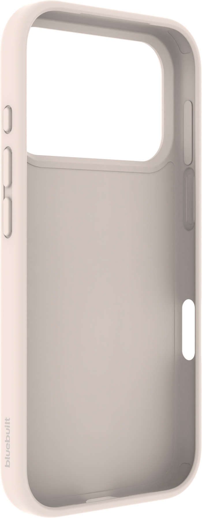 BlueBuilt Protective Back Cover Apple iPhone 17 Pro Beige rechterkant