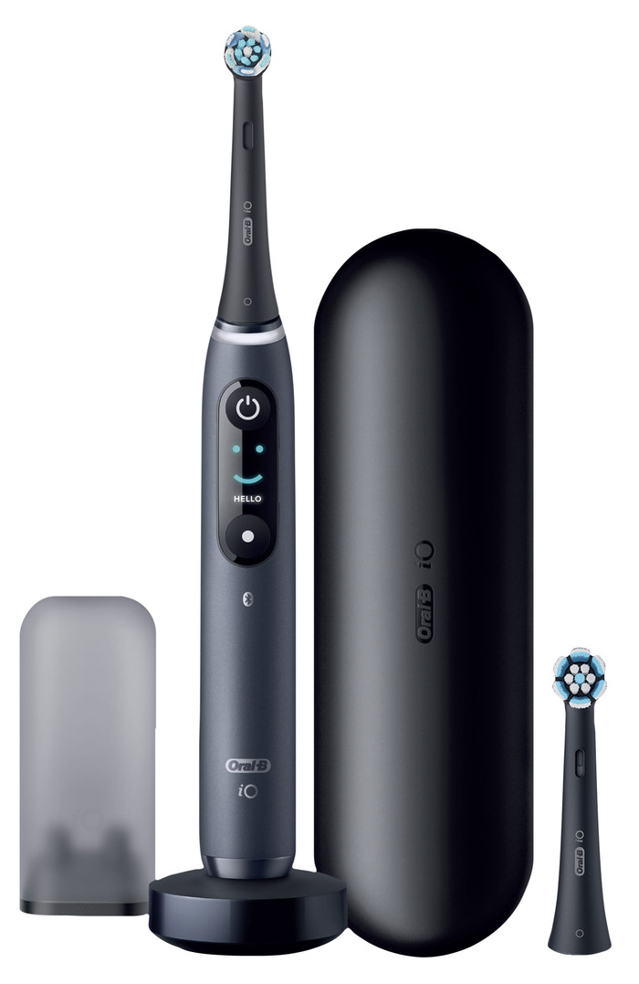 Oral-B iO Series 8n Zwart met extra opzetborstel Main Image