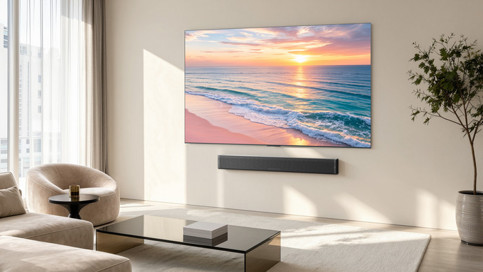 TCL Q75K (2026) product in gebruik